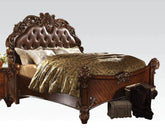 Vendome PU & Cherry Queen Bed Model 22000Q By ACME Furniture